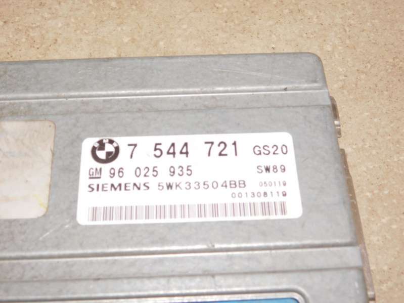 7544721 Блок управления АКПП  BMW X5 внедорожник 5 дв. 2004г. | Фото № 2  7544721 Блок управления АКПП  BMW X5 внедорожник 5 дв. 2004г. - Фото 2