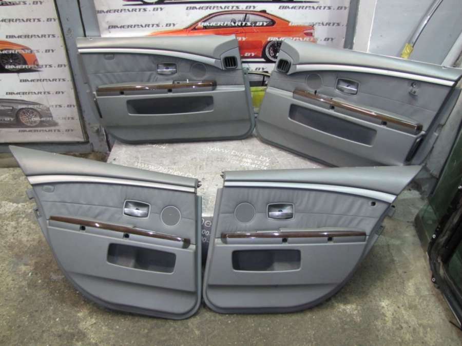 FTDL9450510G FTDL9450513J Обшивка дверей (комплект)  BMW 7 E65/E66 2003г. | Фото № 1  FTDL9450510G FTDL9450513J Обшивка дверей (комплект)  BMW 7 E65/E66 2003г. - Фото 1