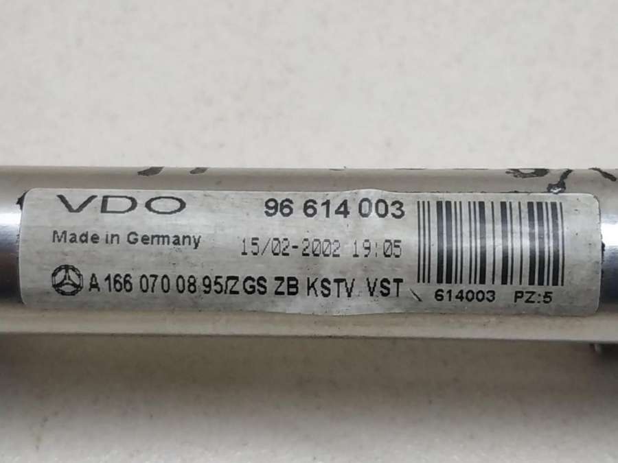 A166070089596614003VDO Топливная рампа Mercedes-Benz A-Класс W168/V168 рест. 2003г. | Фото № 3 A166070089596614003VDO Топливная рампа Mercedes-Benz A-Класс W168/V168 рест. 2003г. - Фото 3