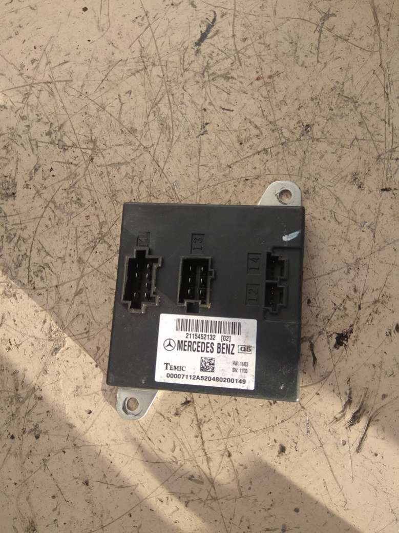 2115452132 Блок комфорта Mercedes-Benz E W211/S211 2005г. | Фото № 2 2115452132 Блок комфорта Mercedes-Benz E W211/S211 2005г. - Фото 2