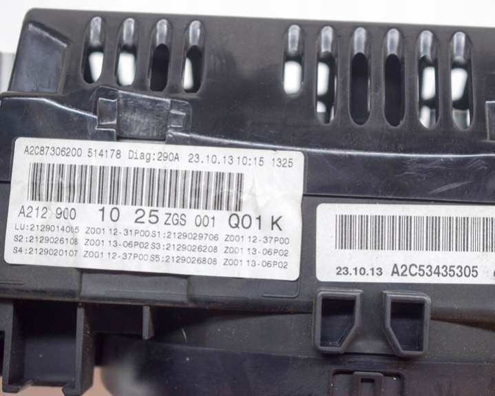 A2129001025 Щиток приборов (приборная панель) Mercedes E W212/S212/C207/A207 (2009-2013) 2009г. | Фото № 6 A2129001025 Щиток приборов (приборная панель) Mercedes E W212/S212/C207/A207 (2009-2013) 2009г. - Фото 6