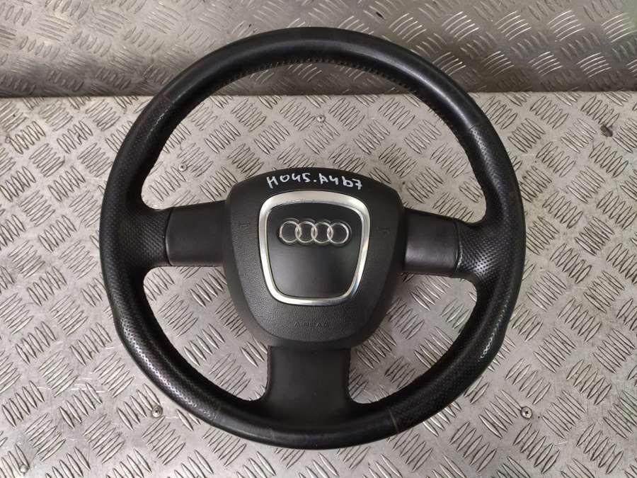 Руль Audi A4 B7 2006г. | Фото № 1 Руль Audi A4 B7 2006г. - Фото 1