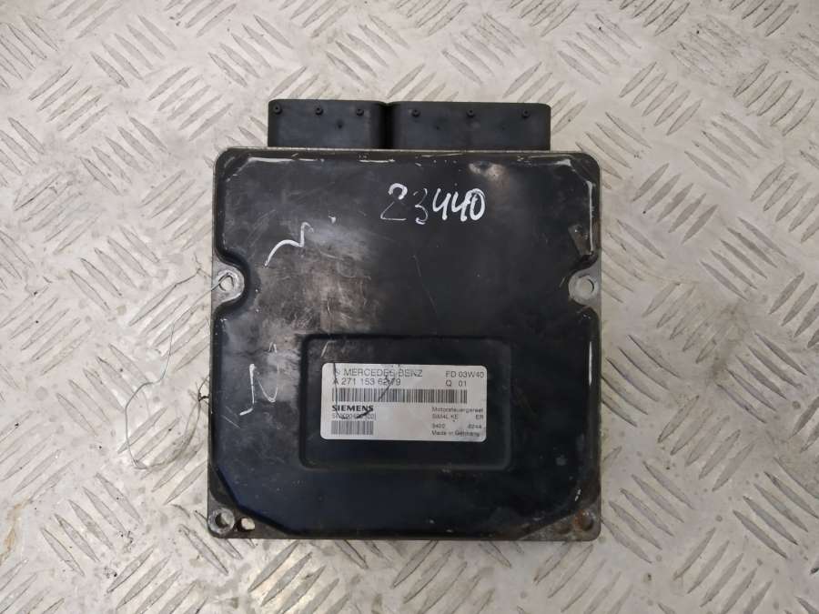 A2711536279 Блок управления двигателем Mercedes-Benz E W211/S211 S211 2003г. | Фото № 2 A2711536279 Блок управления двигателем Mercedes-Benz E W211/S211 S211 2003г. - Фото 2