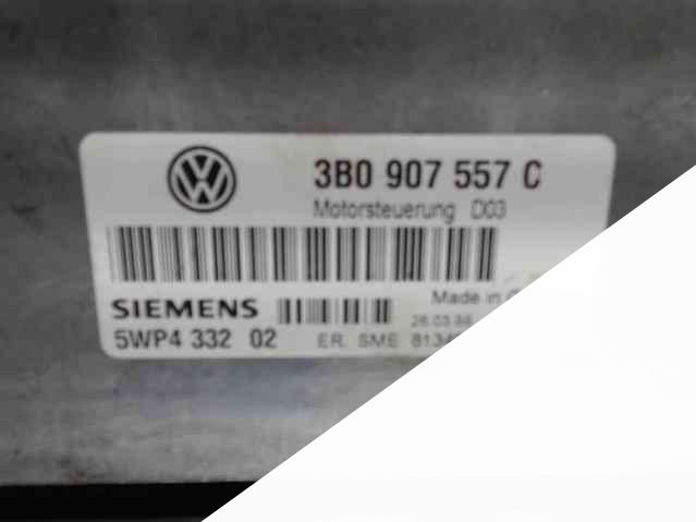 3B0907557C Блок управления двс Volkswagen Passat 5 (1996 - 2000) Седан 1998г. | Фото № 2 3B0907557C Блок управления двс Volkswagen Passat 5 (1996 - 2000) Седан 1998г. - Фото 2