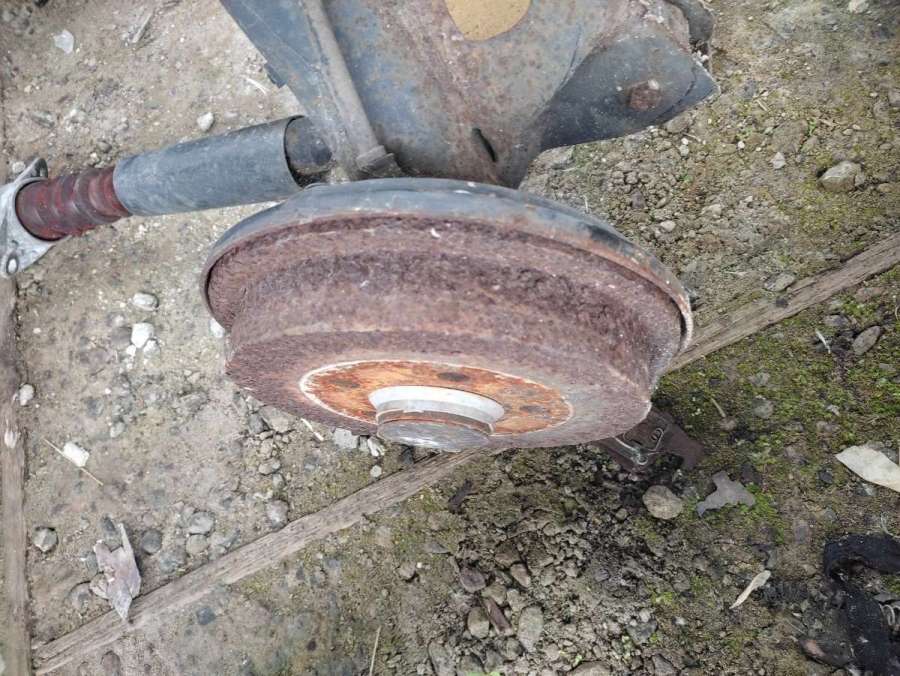 Механизм развода задних тормозных колодок левый Audi A2 2003г. | Фото № 1 Механизм развода задних тормозных колодок левый Audi A2 2003г. - Фото 1