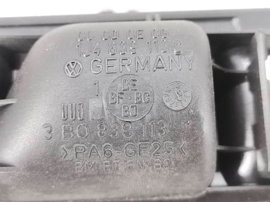 3B0839113 Ручка двери внутренняя задняя левая Volkswagen Passat 5 GP (2000-2005) Универсал 2001г. | Фото № 5 3B0839113 Ручка двери внутренняя задняя левая Volkswagen Passat 5 GP (2000-2005) Универсал 2001г. - Фото 5