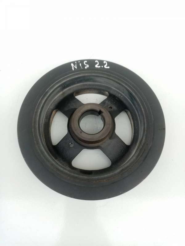 Шкив коленвала Nissan Primera P12 2002г. | Фото № 2 Шкив коленвала Nissan Primera P12 2002г. - Фото 2