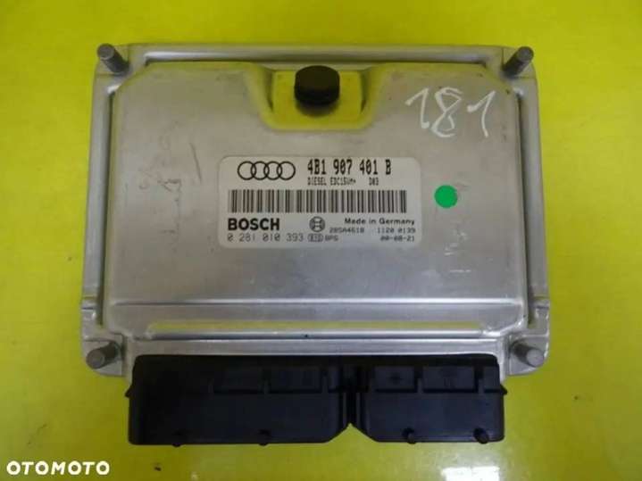 4B1907401B0281010393 Блок управления двигателем  Audi A6 C5/4B (1997-2004) 1997г. | Фото № 1  4B1907401B0281010393 Блок управления двигателем  Audi A6 C5/4B (1997-2004) 1997г. - Фото 1