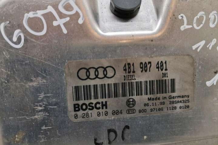 4B1907401 Блок управления двигателем  Audi A6 C6/4F (2004-2008) 2004г. | Фото № 1  4B1907401 Блок управления двигателем  Audi A6 C6/4F (2004-2008) 2004г. - Фото 1