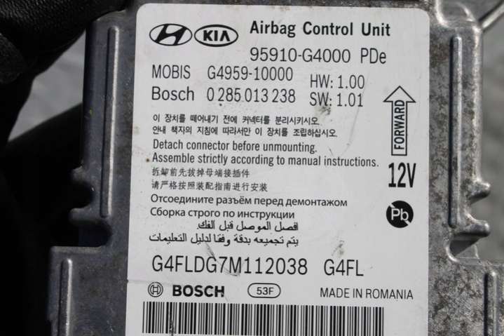 95910-G4000 Блок AirBag  Hyundai i30 3 поколение (2017-2018) 2017г. | Фото № 4  95910-G4000 Блок AirBag  Hyundai i30 3 поколение (2017-2018) 2017г. - Фото 4