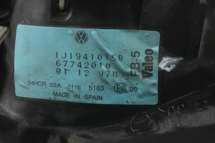 1J1941015B Фара левая Volkswagen Bora 1 поколение (1998-2005) 1998г. | Фото № 16 1J1941015B Фара левая Volkswagen Bora 1 поколение (1998-2005) 1998г. - Фото 16