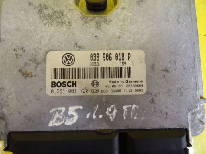 0281001720 Блок управления двигателем  Volkswagen Passat B5 (1996-2000) 1996г. | Фото № 2  0281001720 Блок управления двигателем  Volkswagen Passat B5 (1996-2000) 1996г. - Фото 2