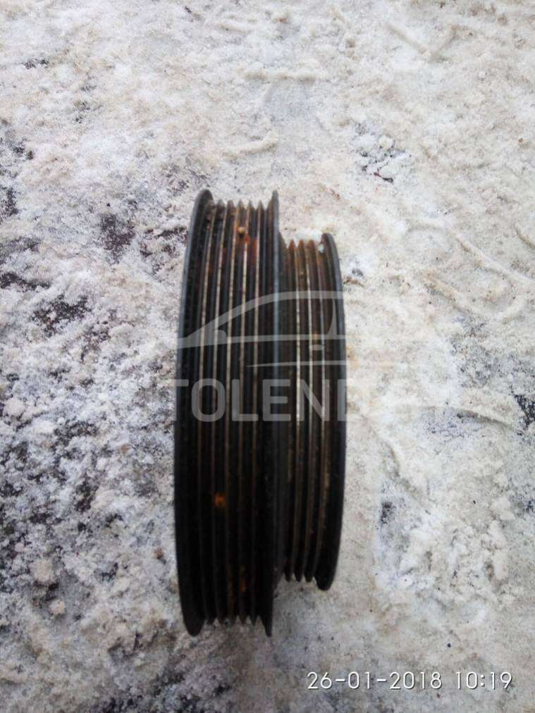 Шкив коленвала Nissan Primera P12 2003г. | Фото № 3 Шкив коленвала Nissan Primera P12 2003г. - Фото 3