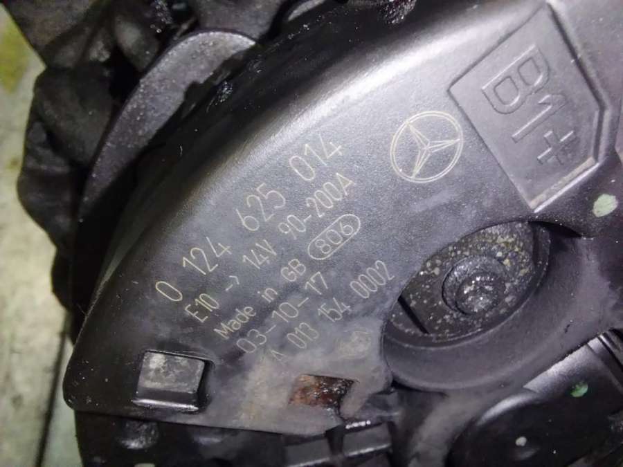 0124625014 A0131540002 Генератор  Mercedes C W203 2003г. | Фото № 7  0124625014 A0131540002 Генератор  Mercedes C W203 2003г. - Фото 7