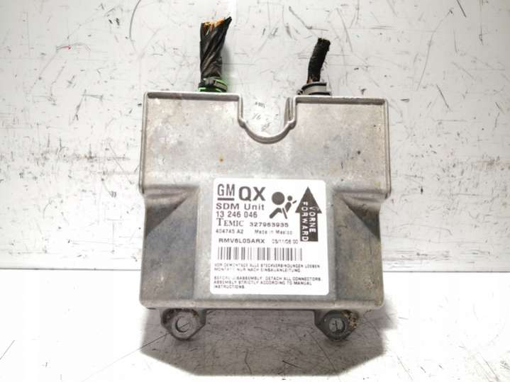 13246046 Блок AirBag Opel Zafira B (2005-2010) 2005г. | Фото № 1 13246046 Блок AirBag Opel Zafira B (2005-2010) 2005г. - Фото 1