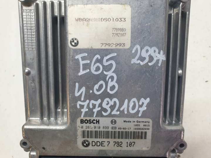 7792107 Блок управления двигателем  BMW 7 E65/E66 (2001-2005) 2001г. | Фото № 5  7792107 Блок управления двигателем  BMW 7 E65/E66 (2001-2005) 2001г. - Фото 5