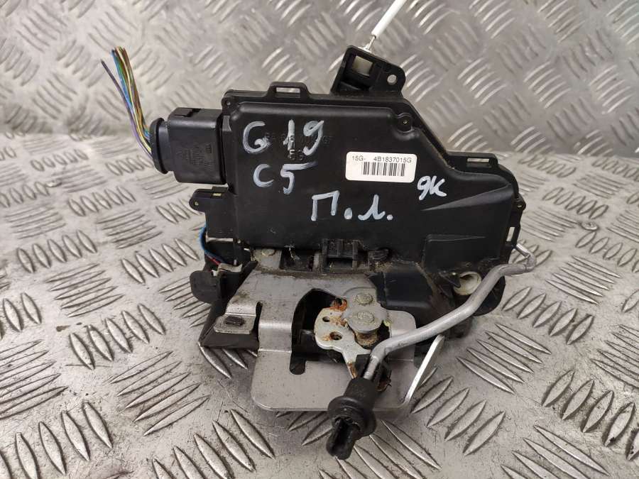 4B1837015G Замок двери передней левой  Audi A6 C5 (S6,RS6) 2004г. | Фото № 1  4B1837015G Замок двери передней левой  Audi A6 C5 (S6,RS6) 2004г. - Фото 1