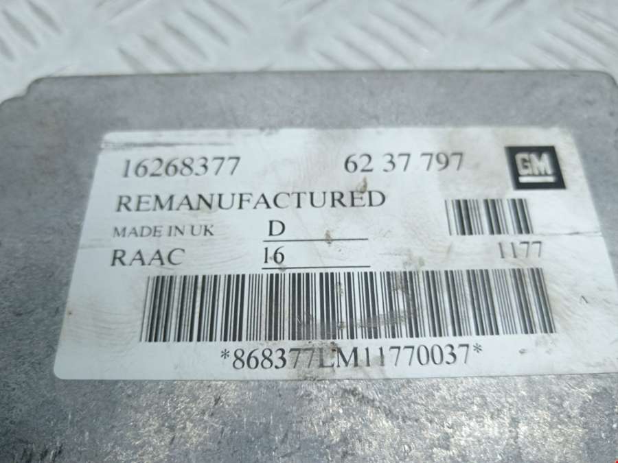 6237797 Блок управления двигателем Opel Astra G (1998-2004) Универсал 1999г. | Фото № 4 6237797 Блок управления двигателем Opel Astra G (1998-2004) Универсал 1999г. - Фото 4