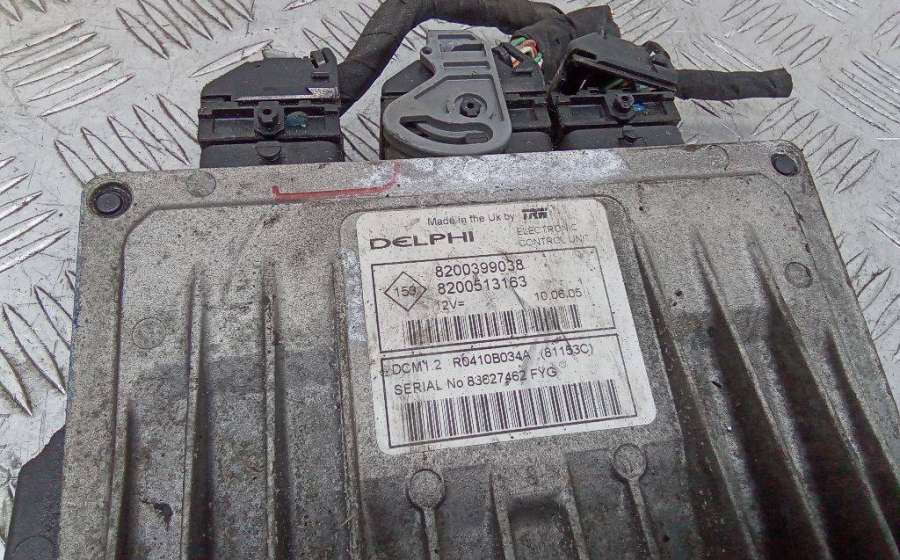8200399038 Блок управления двигателем  Renault Clio 2006г. | Фото № 2  8200399038 Блок управления двигателем  Renault Clio 2006г. - Фото 2