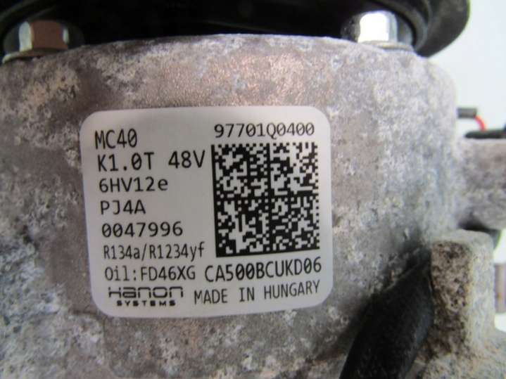 97701Q0400 Компрессор кондиционера Hyundai i20 3 поколение (2020-2024) 2020г. | Фото № 6 97701Q0400 Компрессор кондиционера Hyundai i20 3 поколение (2020-2024) 2020г. - Фото 6