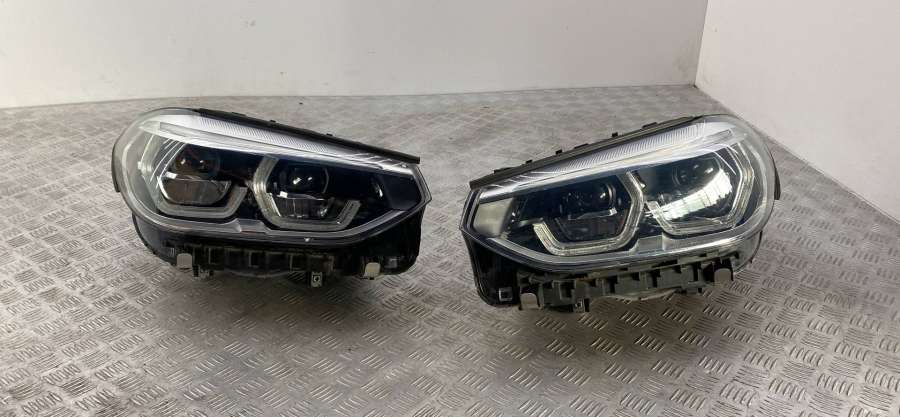 Фара передняя (комплект)  BMW X3 внедорожник 5 дв. 2019г. | Фото № 1   Фара передняя (комплект)  BMW X3 внедорожник 5 дв. 2019г. - Фото 1