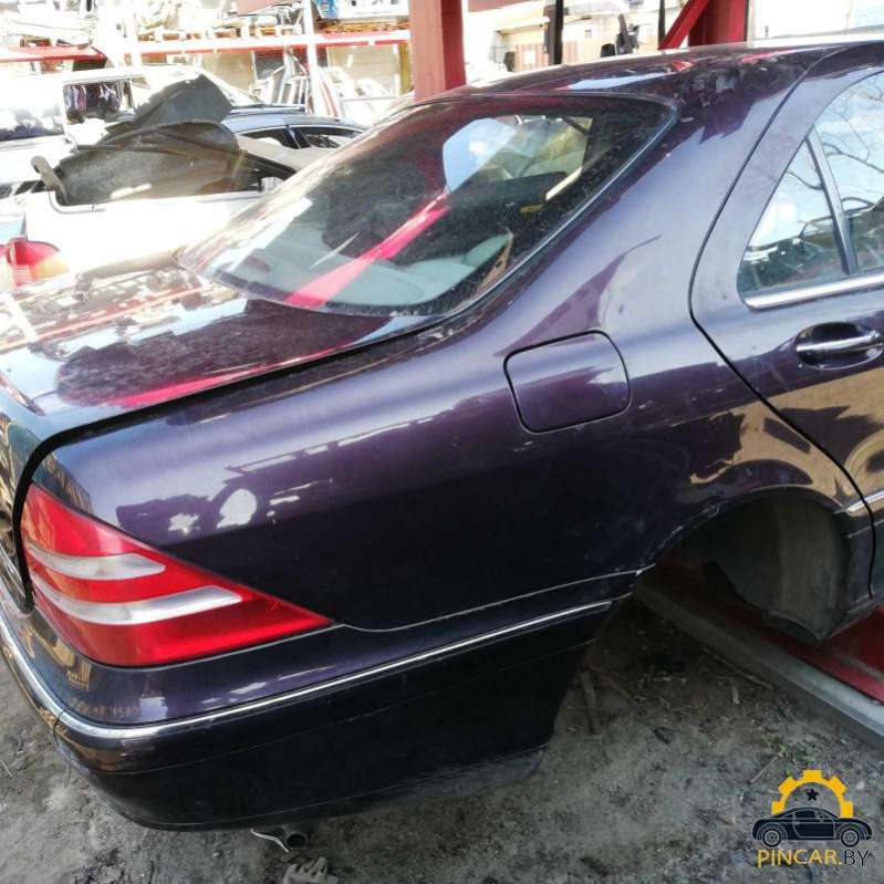 Лючок топливного бака  Mercedes S W220 2000г. | Фото № 1   Лючок топливного бака  Mercedes S W220 2000г. - Фото 1