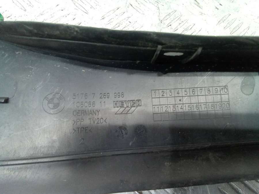 7269998 Уплотнитель крыла BMW 2 купе 2017г. | Фото № 3 7269998 Уплотнитель крыла BMW 2 купе 2017г. - Фото 3