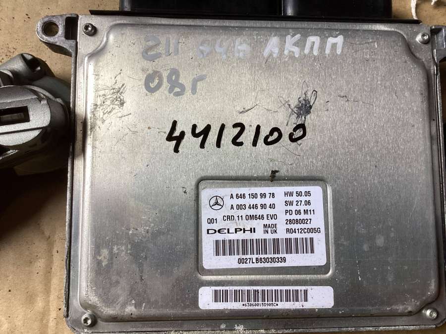 A64615099786461509978 Блок управления двигателем Mercedes-Benz E W211/S211 2007г. | Фото № 1 A64615099786461509978 Блок управления двигателем Mercedes-Benz E W211/S211 2007г. - Фото 1