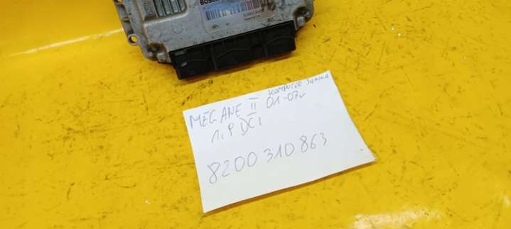 8200310863 Блок управления двигателем Renault Grand Scenic 2 поколение (2006-2009) 2006г. | Фото № 6 8200310863 Блок управления двигателем Renault Grand Scenic 2 поколение (2006-2009) 2006г. - Фото 6