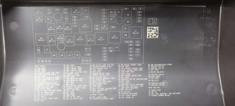 95942232-01812461952 Блок предохранителей  Chevrolet Cruze J300 седан 2014г. | Фото № 6  95942232-01812461952 Блок предохранителей  Chevrolet Cruze J300 седан 2014г. - Фото 6