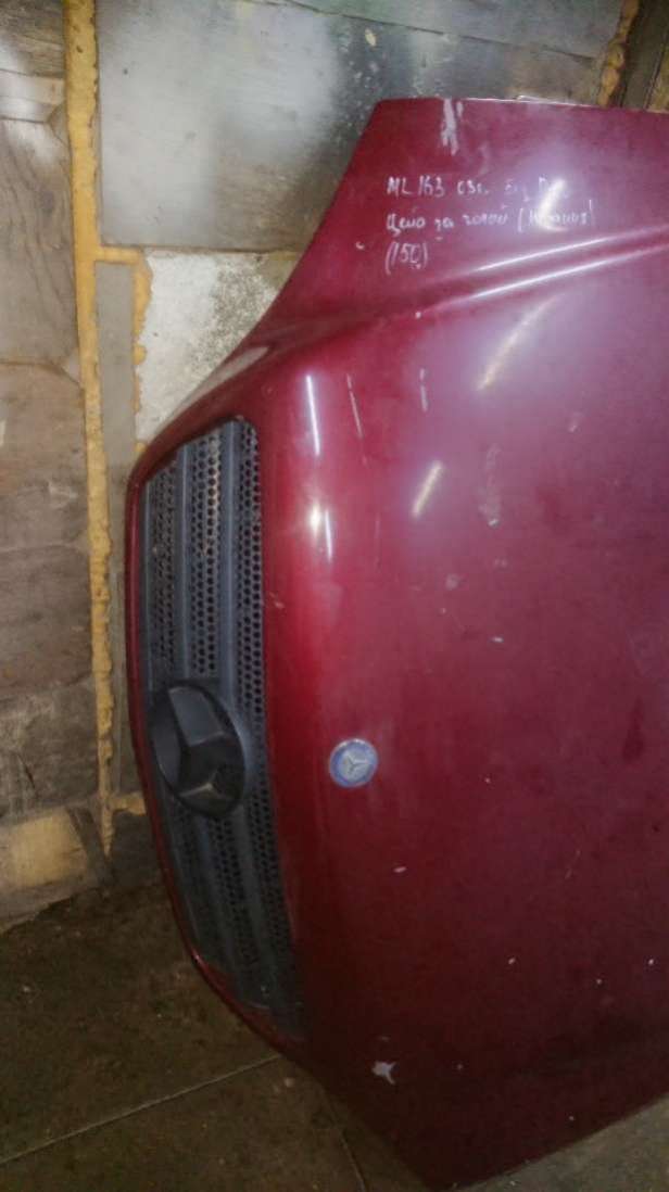 Капот Mercedes ML W163 2003г. | Фото № 1 Капот Mercedes ML W163 2003г. - Фото 1