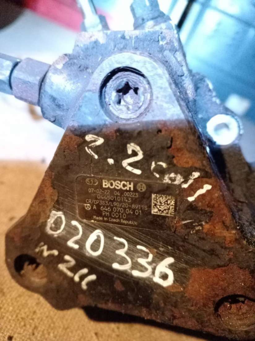 A6460700401 0445010143 ТНВД Mercedes E W211 2005г. | Фото № 2 A6460700401 0445010143 ТНВД Mercedes E W211 2005г. - Фото 2