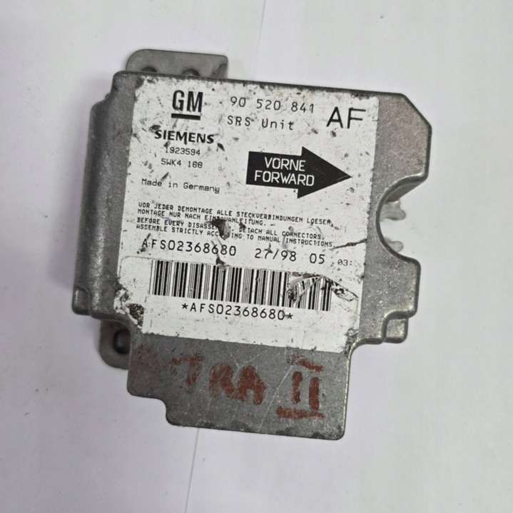 90520841 Блок AirBag Opel Astra K (2015-2019) 2015г. | Фото № 1 90520841 Блок AirBag Opel Astra K (2015-2019) 2015г. - Фото 1