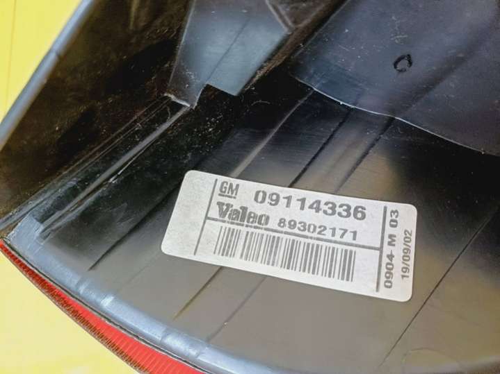 09114336 Фонарь задний левый  Opel Corsa C (2000-2003) 2000г. | Фото № 4  09114336 Фонарь задний левый  Opel Corsa C (2000-2003) 2000г. - Фото 4