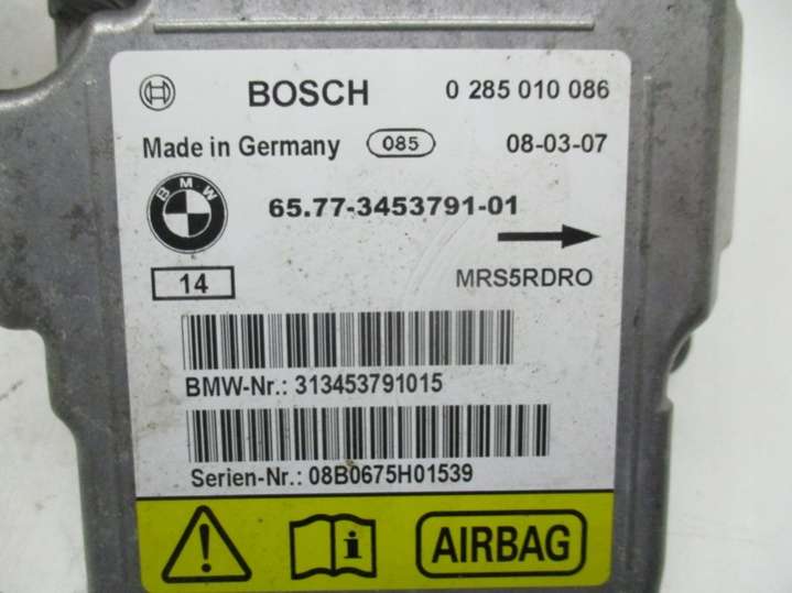 3453791 Блок AirBag  BMW X3 E83 (2003-2006) 2003г. | Фото № 4  3453791 Блок AirBag  BMW X3 E83 (2003-2006) 2003г. - Фото 4