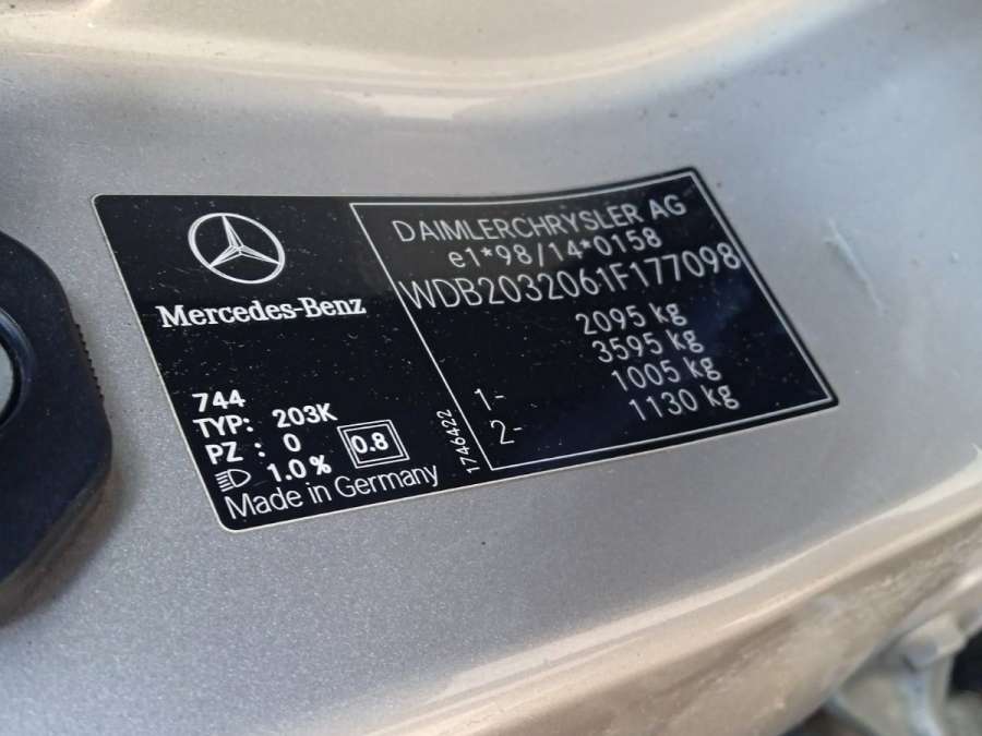 Рейлинги Mercedes C-Class (W203) (2000-2008) Универсал 2001г. | Фото № 11 Рейлинги Mercedes C-Class (W203) (2000-2008) Универсал 2001г. - Фото 11