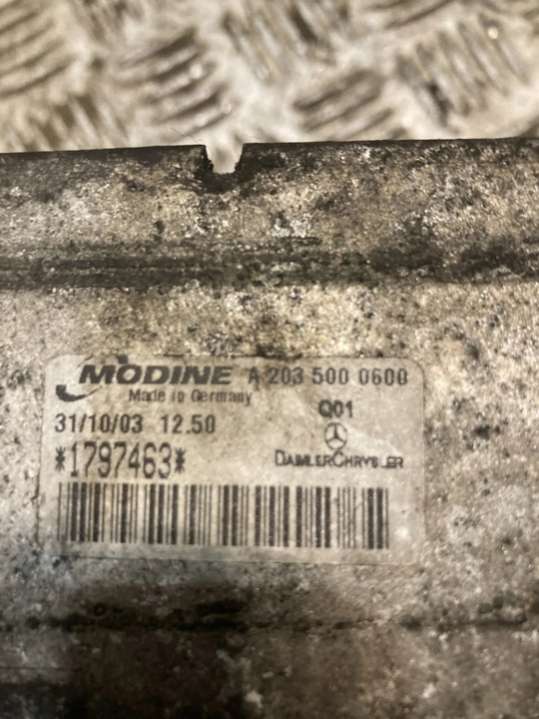 2035000600 Интеркулер Mercedes C W203/S203/L203 (2000-2004) 2000г. | Фото № 4 2035000600 Интеркулер Mercedes C W203/S203/L203 (2000-2004) 2000г. - Фото 4