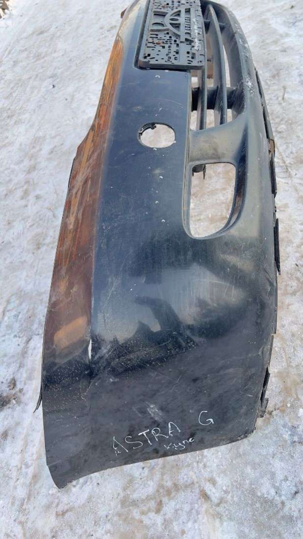 Бампер передний Opel Astra G 2003г. | Фото № 2 Бампер передний Opel Astra G 2003г. - Фото 2