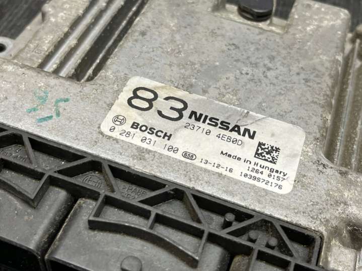 237104EB0D0281031100 Блок управления двигателем Nissan Qashqai 1 поколение (2007-2010) 2007г. | Фото № 3 237104EB0D0281031100 Блок управления двигателем Nissan Qashqai 1 поколение (2007-2010) 2007г. - Фото 3