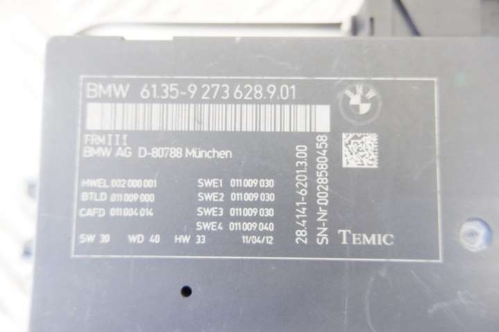 9273628 Блок управления светом  BMW 3 F0/F1/GT F4 (2012-2016) 2012г. | Фото № 5  9273628 Блок управления светом  BMW 3 F0/F1/GT F4 (2012-2016) 2012г. - Фото 5