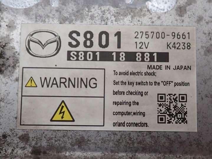 275700-9661S80118881 Блок управления двигателем Mazda CX3 1 поколение (2015-2024) 2015г. | Фото № 9 275700-9661S80118881 Блок управления двигателем Mazda CX3 1 поколение (2015-2024) 2015г. - Фото 9