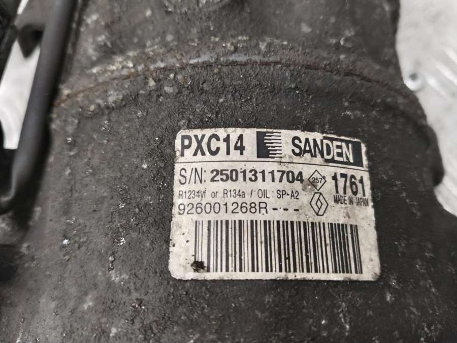 926001268R Компрессор кондиционера Renault Kadjar 2018г. | Фото № 7 926001268R Компрессор кондиционера Renault Kadjar 2018г. - Фото 7