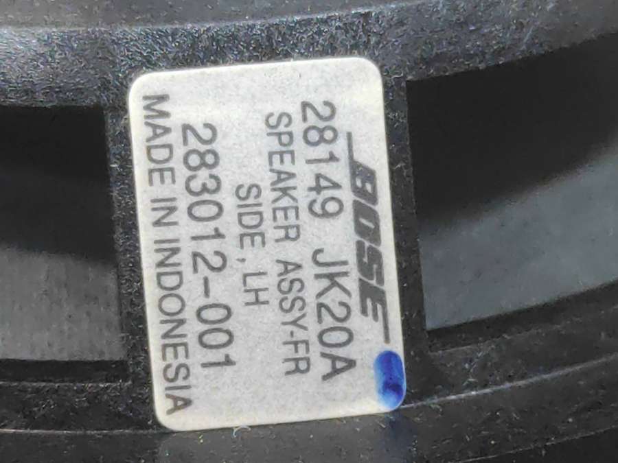 28149JK20A Динамик двери передней левой Infiniti G купе 2008г. | Фото № 4 28149JK20A Динамик двери передней левой Infiniti G купе 2008г. - Фото 4