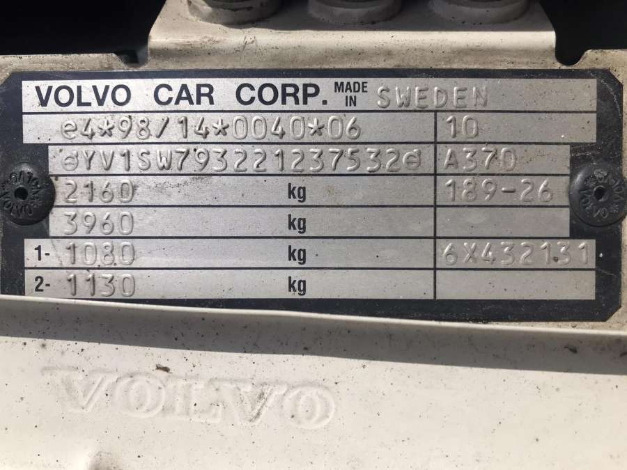 Суппорт задний левый Volvo V70 2 (2000-2007) Универсал 2002г. | Фото № 13 Суппорт задний левый Volvo V70 2 (2000-2007) Универсал 2002г. - Фото 13