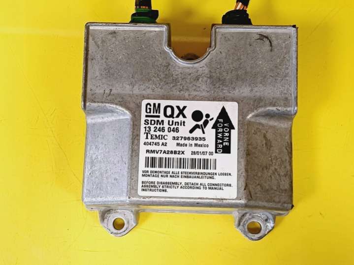 13246046327963935 Блок AirBag Opel Zafira B (2005-2010) 2005г. | Фото № 2 13246046327963935 Блок AirBag Opel Zafira B (2005-2010) 2005г. - Фото 2