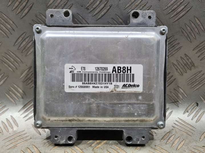 12670269 Блок управления двигателем Opel Adam 1 поколение (2012-2024) 2012г. | Фото № 2 12670269 Блок управления двигателем Opel Adam 1 поколение (2012-2024) 2012г. - Фото 2