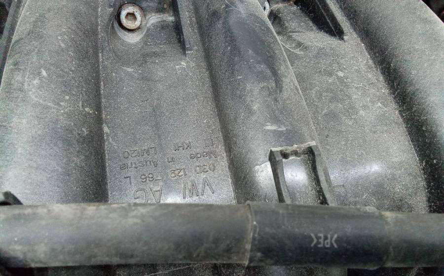03D129766 Впускной коллектор Volkswagen Fox 2005г. | Фото № 2 03D129766 Впускной коллектор Volkswagen Fox 2005г. - Фото 2