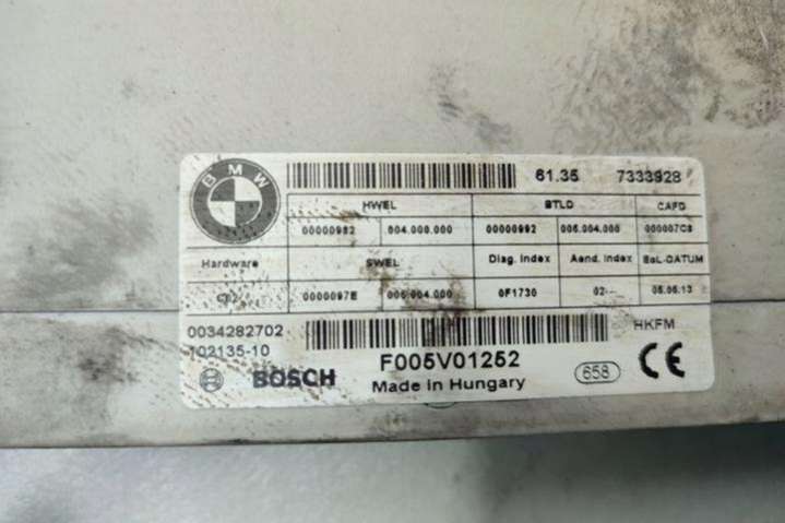 7333928 Блок управления (другие)  BMW 5 F10/F11/GT F07 (2009-2013) 2009г. | Фото № 1  7333928 Блок управления (другие)  BMW 5 F10/F11/GT F07 (2009-2013) 2009г. - Фото 1