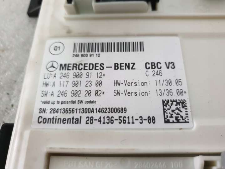 MERCEDES-A2469009112mercedes-A2469009112 Блок комфорта Mercedes B W246 (2011-2014) 2011г. | Фото № 4 MERCEDES-A2469009112mercedes-A2469009112 Блок комфорта Mercedes B W246 (2011-2014) 2011г. - Фото 4