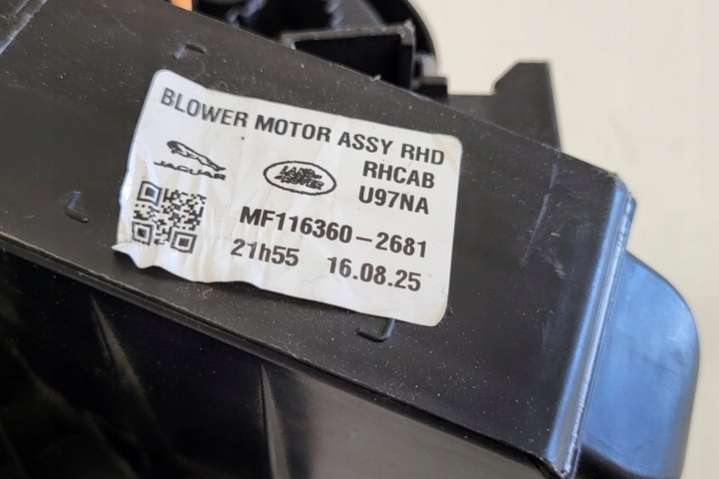 X760 MF1163602681 Отопитель в сборе (печка) Jaguar XF X260 (2016-2024) 2016г. | Фото № 1 X760 MF1163602681 Отопитель в сборе (печка) Jaguar XF X260 (2016-2024) 2016г. - Фото 1